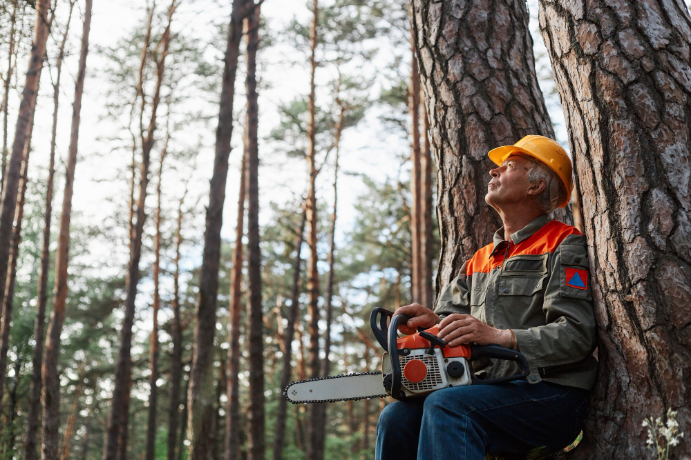 G McColl Tree Services | Tree Removal, Pruning & Tree Work Services Sydney G McColl Tree Services | Tree Removal, Pruning & Tree Work Services Sydney Outdoor Shot Of Logger